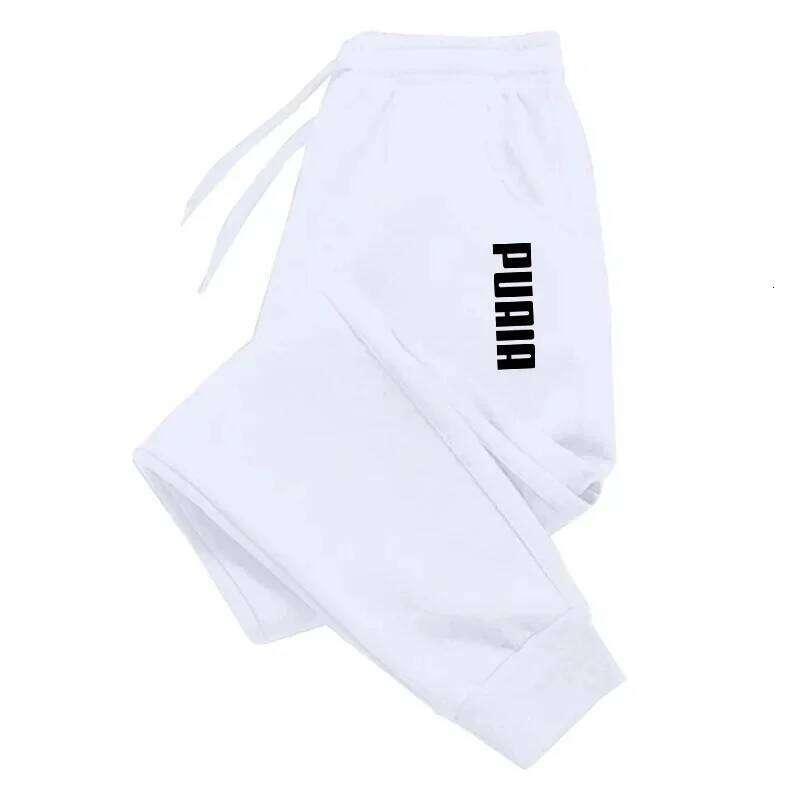 Womens Sweatpants Casual High Quality Jogging Trousers Versatile Soft Hot Sales Street Print Elastic Waist Pants 4 Color