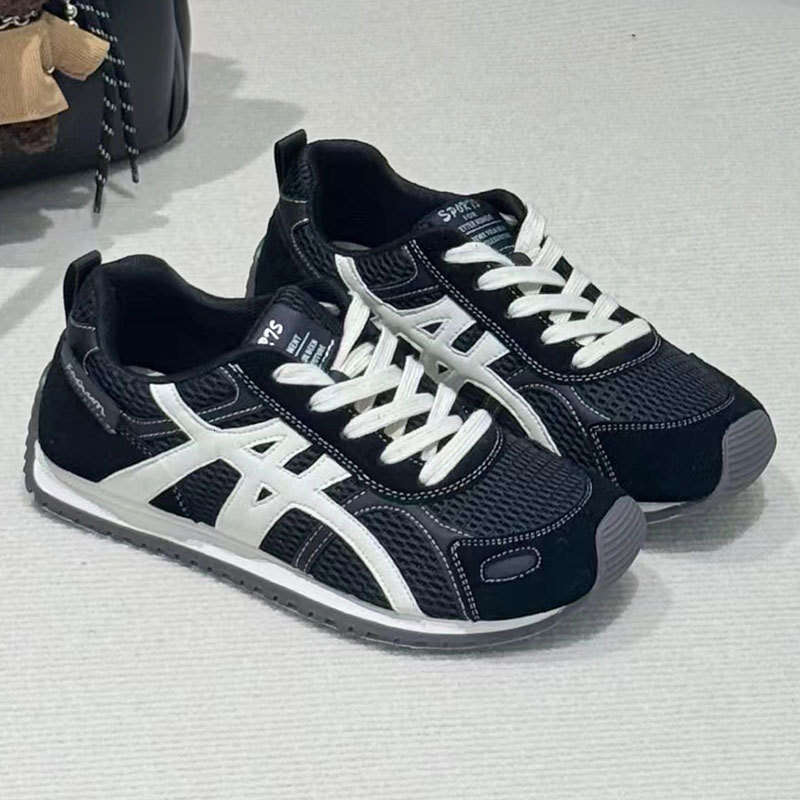 2025 Summer Autumn Forrest Gump Mesh Surface Foot Slimming Training Women Lightweight Non-Slip Campus Sports Running Shoes