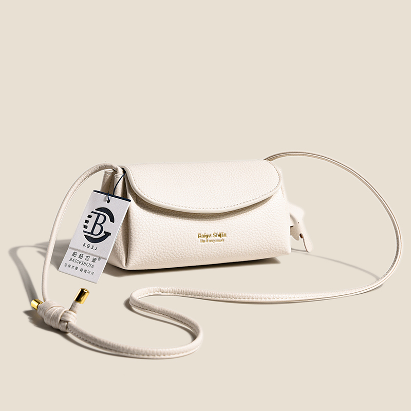 2025 Autumn Authentic Designer Bag Fashion Soft Leather Bag New Single Shoulder Crossbody Bag Casual Elephant Bag Women's Women's Crossbody 