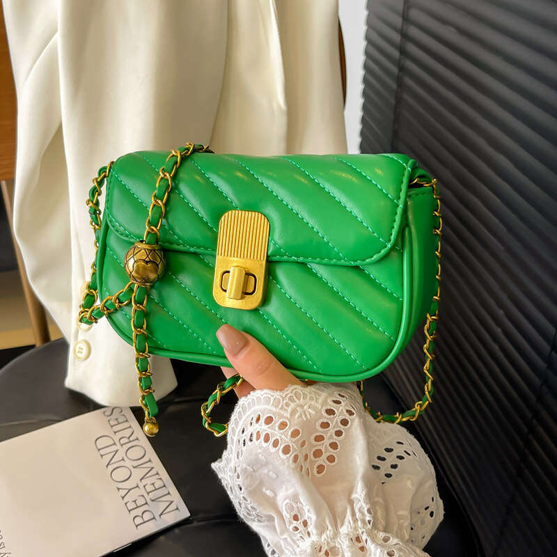 for Summer Women 2025 New Trendy Bags Fashion Niche Design Chain Crossbody Versatile Single Designer Shoulder Small Square Bag