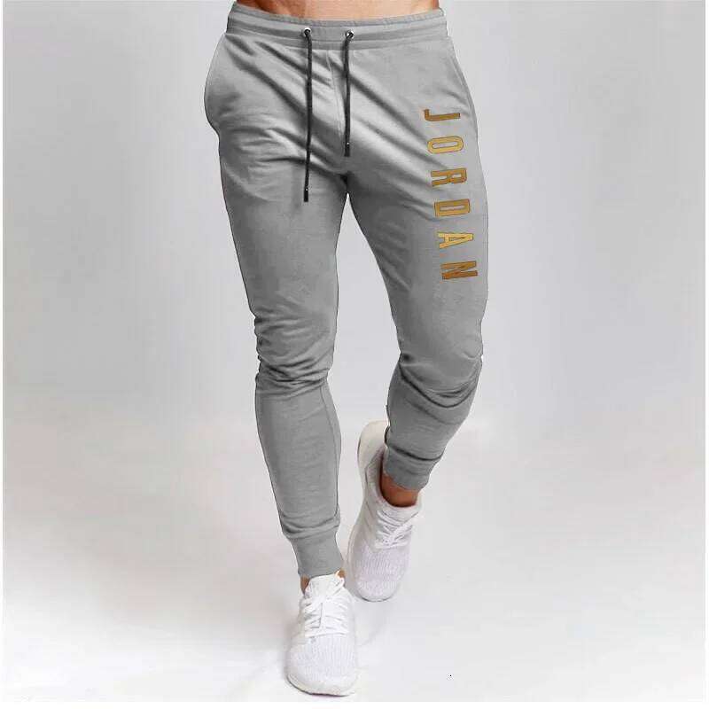Men Loose Versatile Stretch Trousers Cross-border Spring and Autumn Slim Casual Sports Pants S-3XL