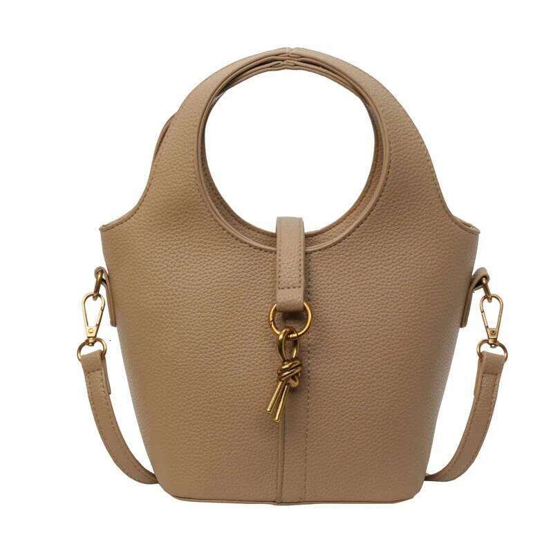 Minimalist Bucket Bag For Women High End Shoulder Crossbody Handbag Unique Kfashion Design