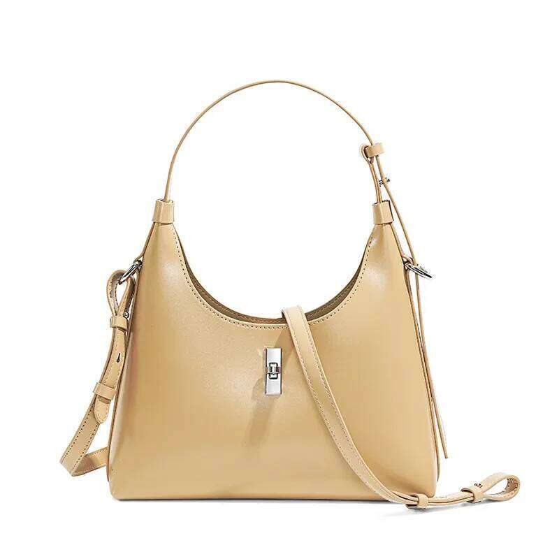 Designer Bags Jonlily Women Genuine Leather Shoulder Female Fashion Handbag Totes Underarm Casual Crossbody Bag Daybag Purse -Kg1563 Luxury Bag