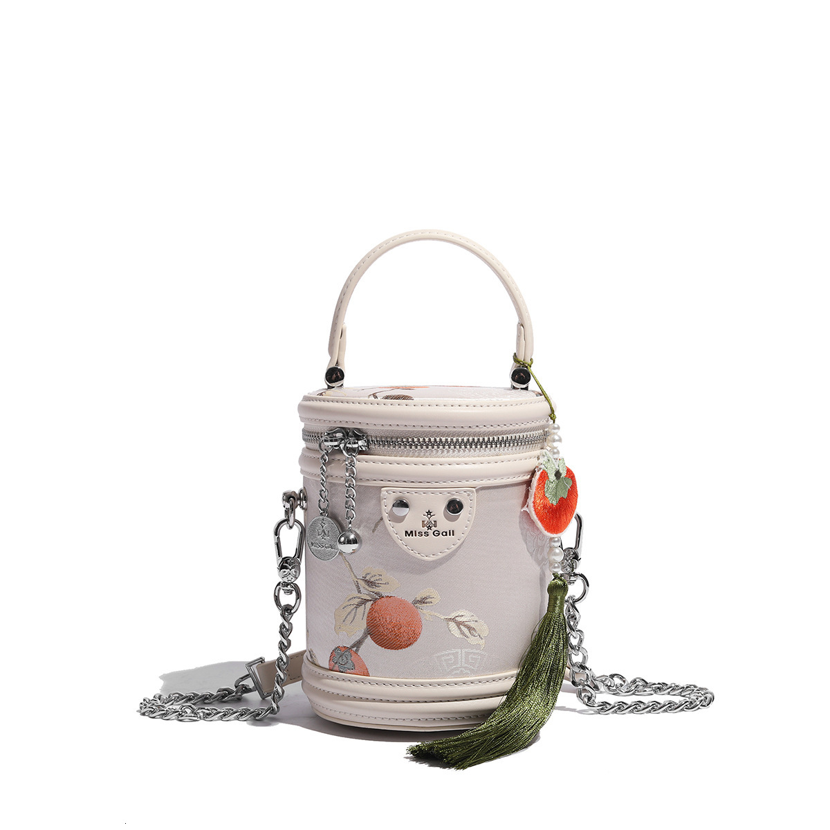 Free Shipping Designer Luxury Ethnic Style Women's Shoulder Crossbody Bag Fashionable Zipper Bucket Bag High-end Makeup Bag Casual Handbag