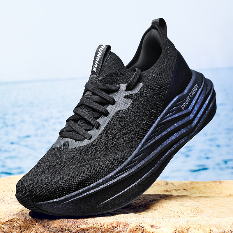 new free shipping designer Shoes outdoor trainer Running shoes Blade bottom shock absorption lightweight classic sport shoes for men size 37-45 black 