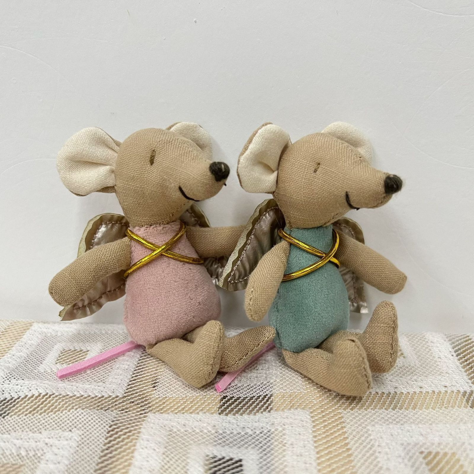 Cute Plush The Mouse Family birthday gift for 6 year girl Little Mouse Plush dolls Stuffed Animal Cartoon Kids Toys for Baby 240722