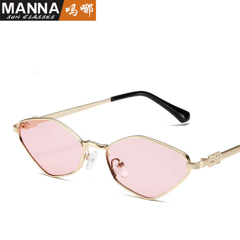 Fashion Diamond UV400 Simple Designer Beach Sunshade Glasses Celebrity Style Sunglasses