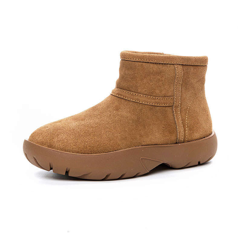 Northeast for 2024 Winter New Style Bread Snow Women Waterproof Zero Degree 40 Thick Sole Short Boots