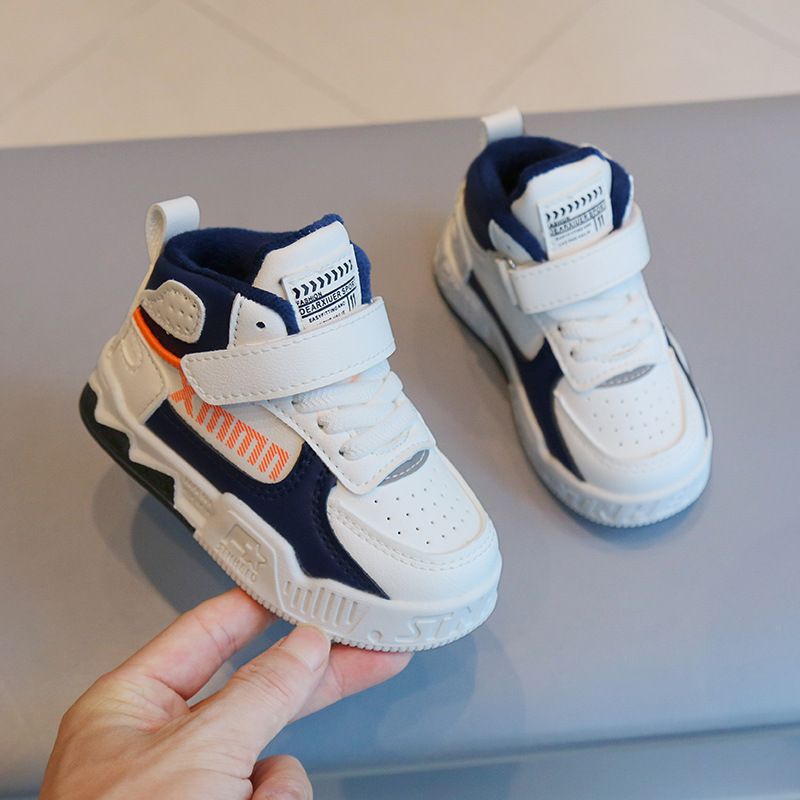 2025 Kids Sneakers Toddler Fashion Sport Boys Girls Running Leather Outdoor Walkfashion Kid Basketball Shoes Size 22 - 31 dh1922389
