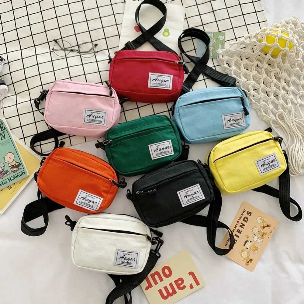 Fashion Women Canvas Patchwork Crossbody Shoulder Messenger Bag Casual Ladies Mini Handbags Purse Phone Bags Wallet Womens Bag Y250819