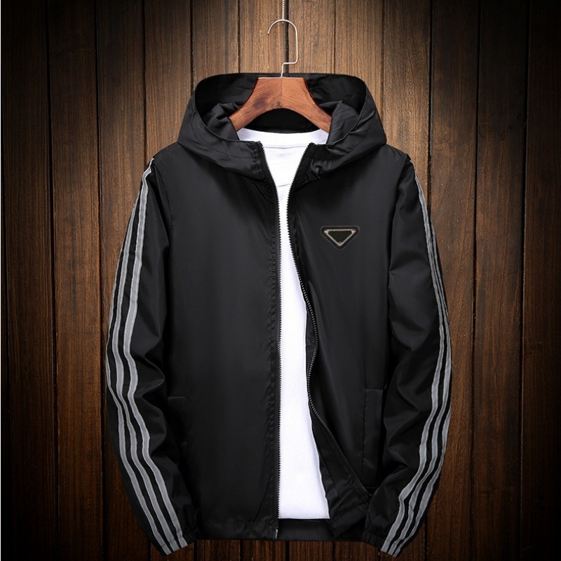 2025 New Luxury Jacket Fashion Spring Autumn Jacket Thin Zipper Designer Men Sports Windbreaker Outdoor Casual Coat Brand Women Hooded Coat Asian Size M-8XL