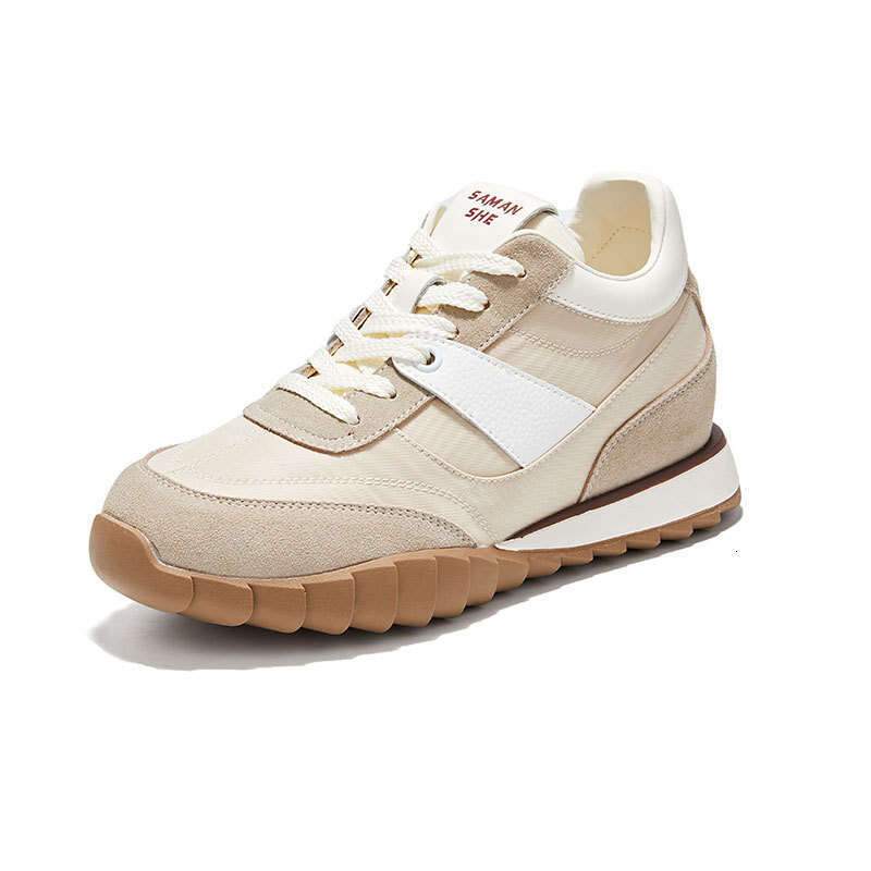 Miss Zhao Same Style Women's Dad 2024 Autumn New Height Increase 7.5cm Dexun Color Block Versatile Forrest Gump Shoes