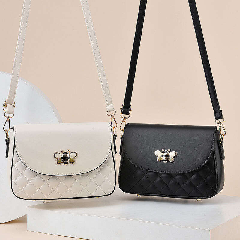 Ins Crossbody Soft Leather Small Round Fashion Simple New Women's Shoulder Bag Trendy Korean Version Fresh Style