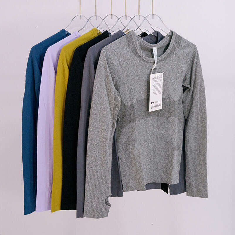 Women Swift Shirt Yoga Long Sleeve luluness lemonlies sets Solid Color Sports Shaping luluness lemonlies Shirts Sportswear Women Top