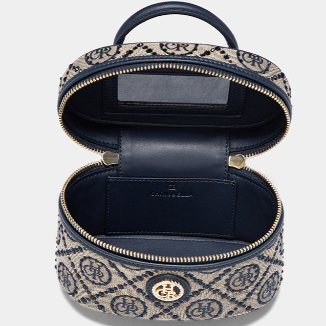 Free Shipping Designer Luxury Women's Embroidered Mini Handbag Jacquard Star Diamond Hand-held Makeup Bag Fashionable Zipper Single Shoulder Cros