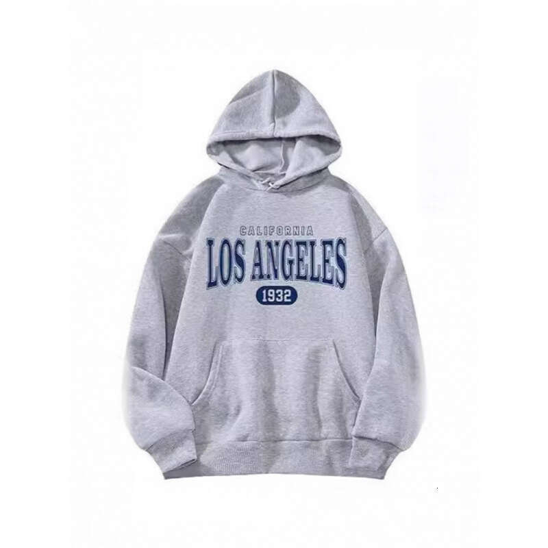 Casual Fleece Lined Hooded Sports Sweatshirt Men's Autumn Winter Style