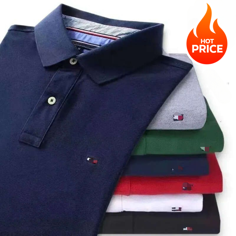 Mens T-Shirts Designer Polo Shirts 100% Cotton S Summer Breathable Comfort Men Women T Shirts Designers Gift Short Sleeve Casual Womens Shirts Lapel T Shirt Tees 2026