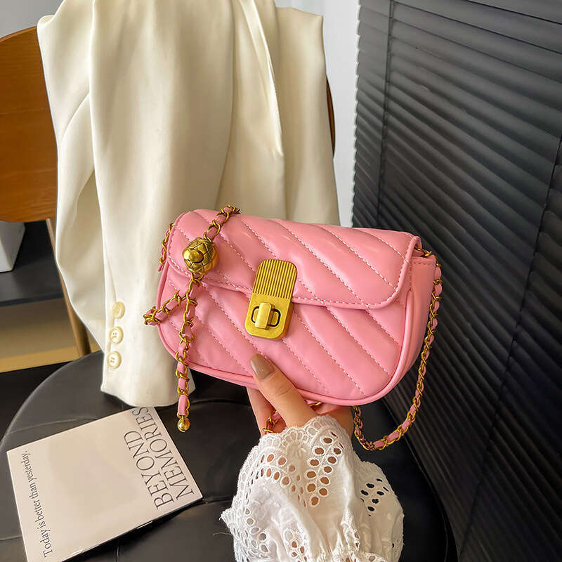 for Summer Women 2025 New Trendy Bags Fashion Niche Design Chain Crossbody Versatile Single Designer Shoulder Small Square Bag