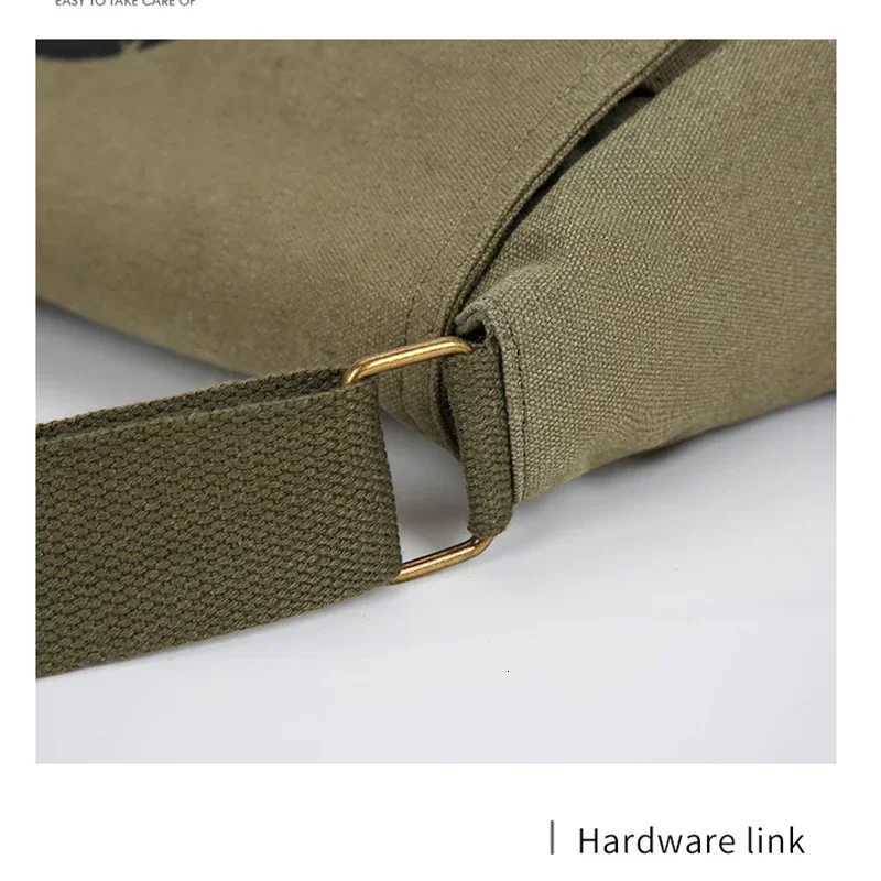 cute cartoon womens canvas crossbody bag large capacity handbag womens shoulder bag Y250819