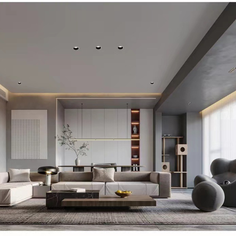In-Wall LED Light Fixture - 75mm Deep Cup Anti-Glare High CRI Embedded Downlight for Home Use 24