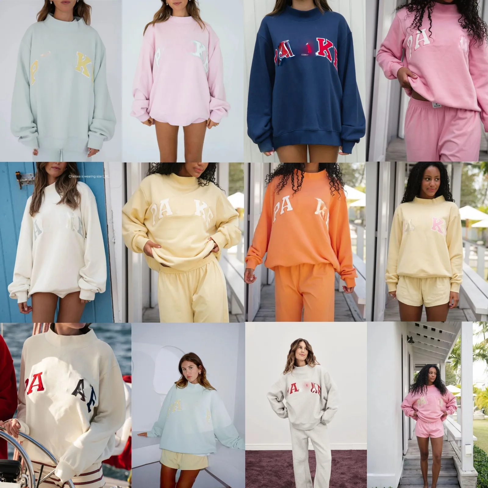 Parke Hoodies Women Hooded Sweatshirt High Quality New Casual Versatile Hoodie Sweater Parke Luxury Designer Cotton Loose Pullover