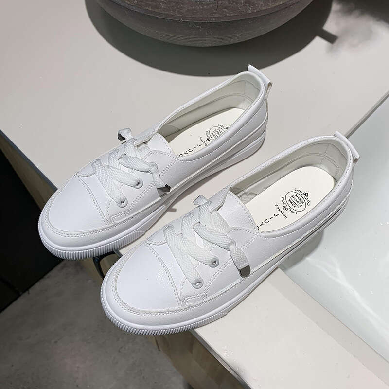 Summer New 2023 Trendy White Sneakers Personality Fashion Simple Casual Travel Women's Board Shoes