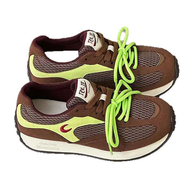 Design Sense Niche Versatile Forrest Gump for Women 2025 Summer Autumn Fashion Breathable Soft Sole Campus Sports Running Training Shoes