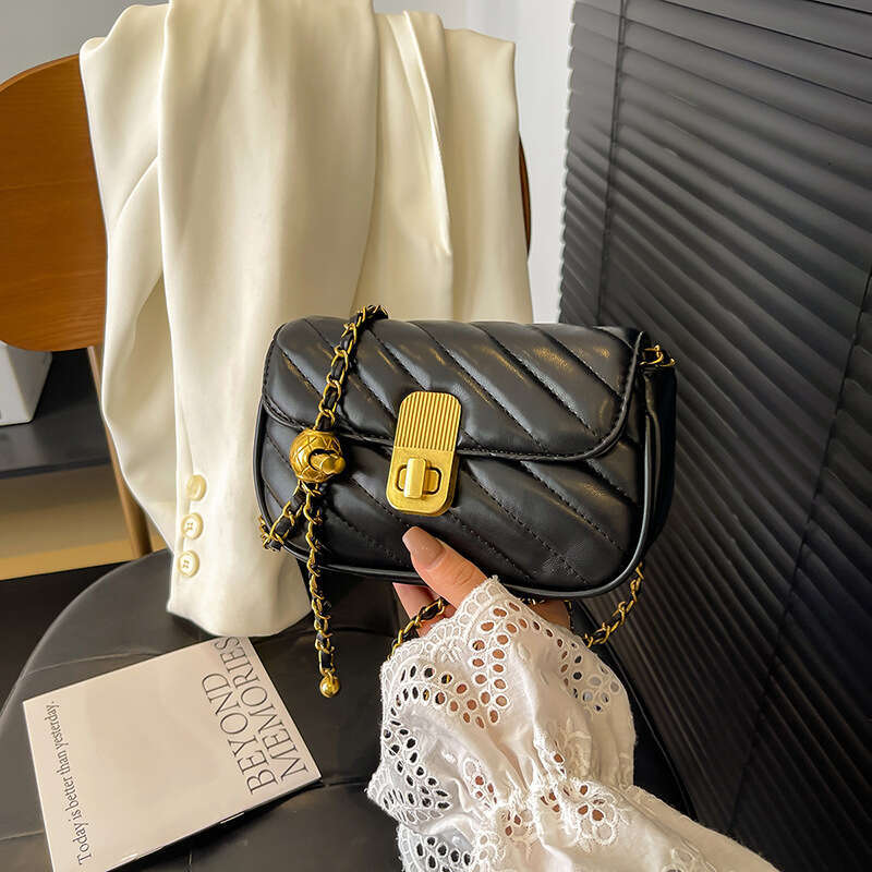 for Summer Women 2025 New Trendy Bags Fashion Niche Design Chain Crossbody Versatile Single Designer Shoulder Small Square Bag