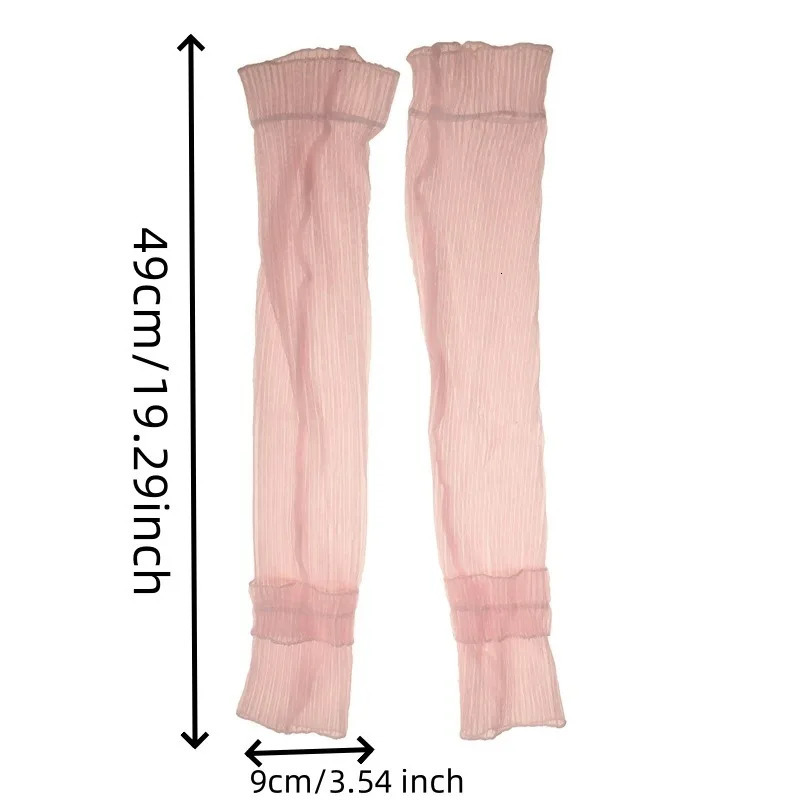 Summer Long Sunprotective Sleeves Sunscreen Breathable Mittens Lady Sun Protection Fingerless Thin Lace Mesh Arm Sleeve AntiUV 250811