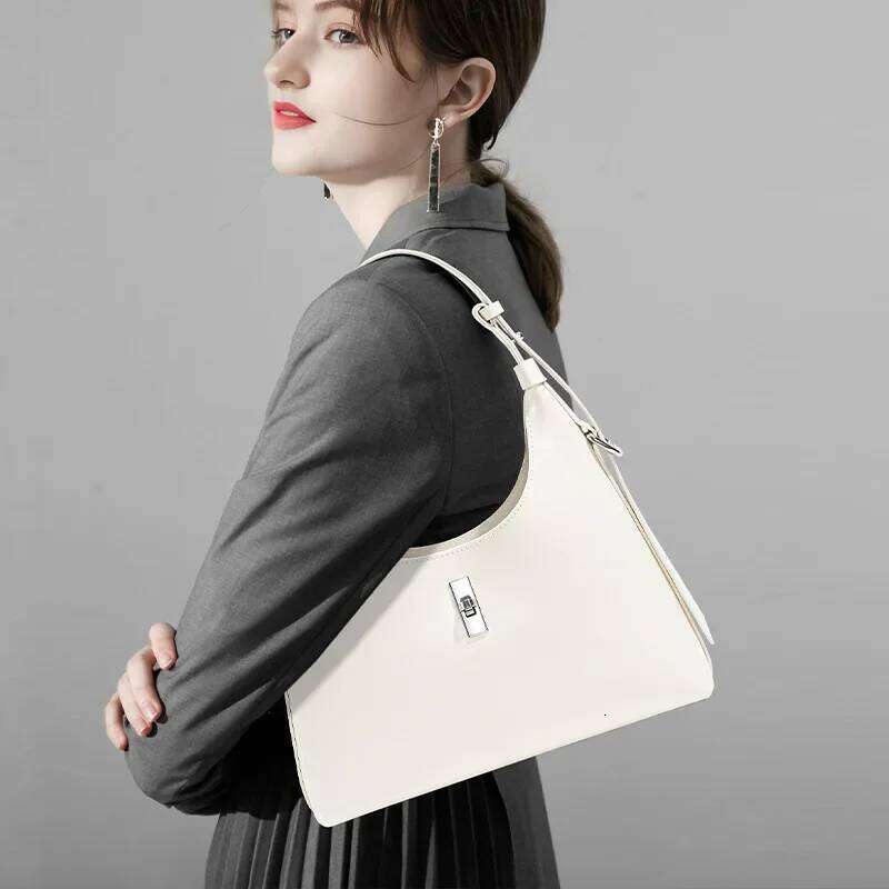 Designer Bags Jonlily Women Genuine Leather Shoulder Female Fashion Handbag Totes Underarm Casual Crossbody Bag Daybag Purse -Kg1563 Luxury Bag