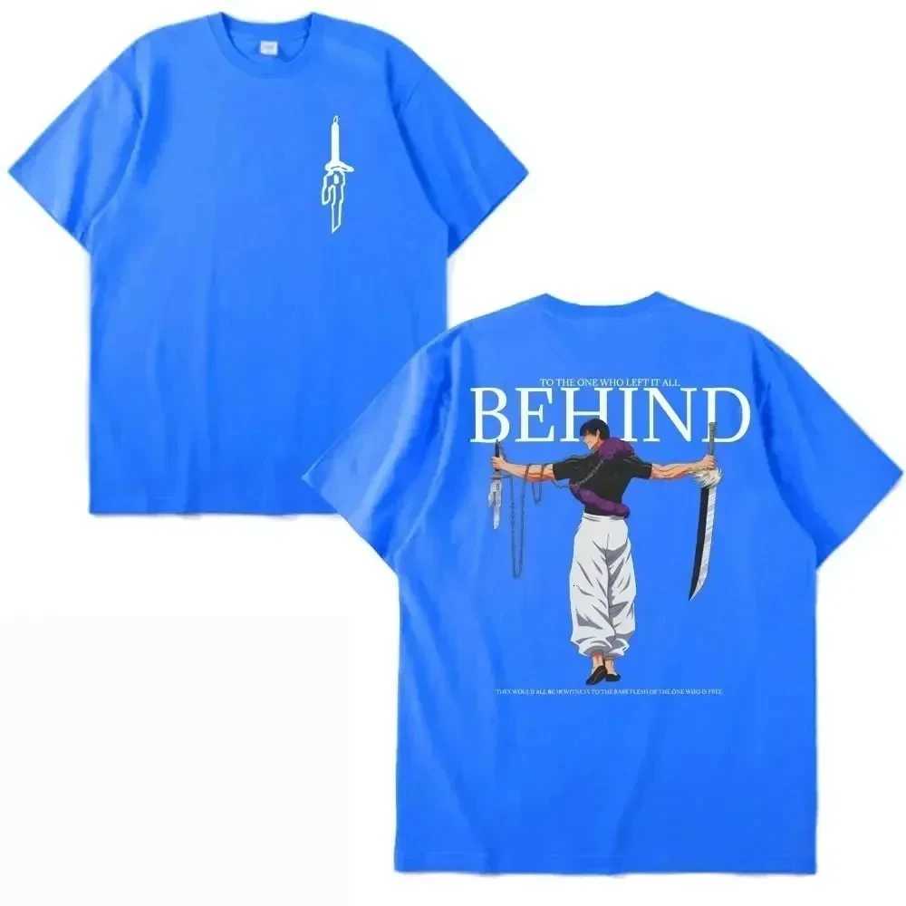 Anime Jujutsu Kaisen Fushiguro Toji To The One Who Lfft It All Behind Graphic T Shirt Men Women Harajuku T-shirt Y2k Tops 71789 Y250819