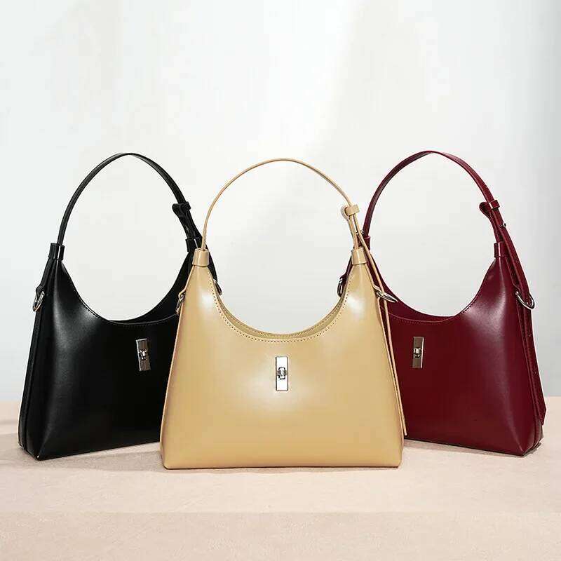 Designer Bags Jonlily Women Genuine Leather Shoulder Female Fashion Handbag Totes Underarm Casual Crossbody Bag Daybag Purse -Kg1563 Luxury Bag