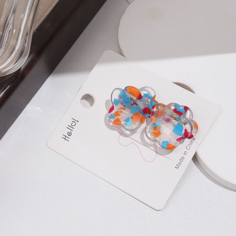 Floral, delicate, side-braided clip, cute and sophisticated, high-end half-up hairstyle hairpin