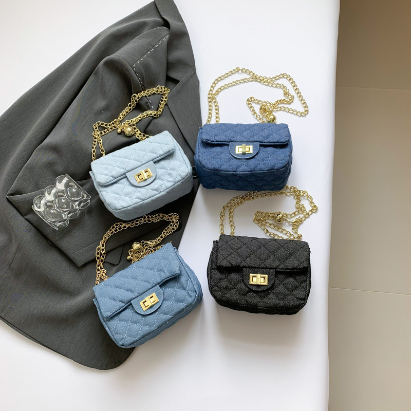 Free Shipping Designer Luxury Women's Small Square Bag New Style Small Fragrance Fashion Diamond Grid Chain Shoulder Crossbody Bag Casual Mini Ha