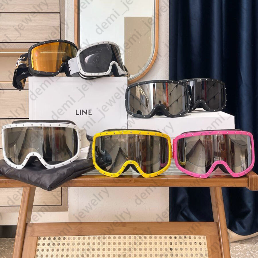 Designer Ski Winter for Men Women Anti-Fog Skiing Goggles Polarized Double-Layer Lens Professional Snowfield Outdoor Eye Protection UV400