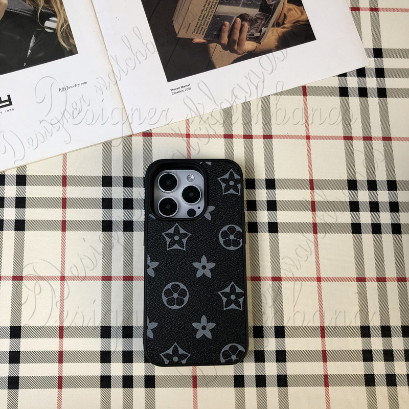 Designer Fashion Phone Cases for iPhone 17 Pro Max 16 15 14 13 12 11 16Plus iPhone Cover for Samsung Galaxy S25 S24 S23 S22 S21 S20 Luxury Fashionable