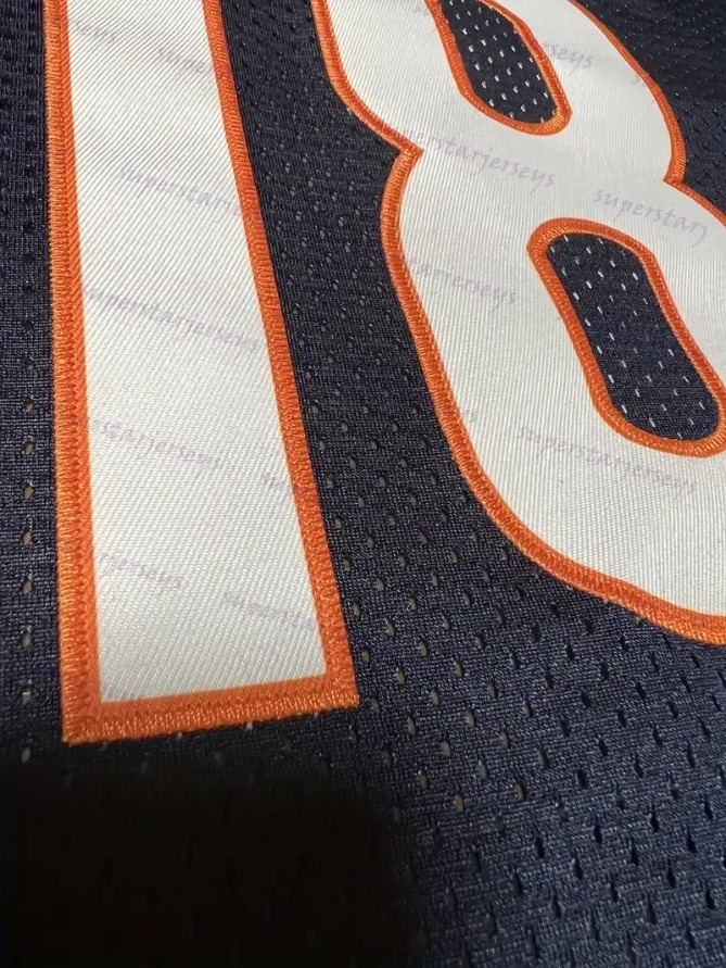 18 Caleb Williams Football Jersey 15 Rome Odunze Payton Moore Kmet Johnson Urlacher Custom Jerseys Any Name Any Number