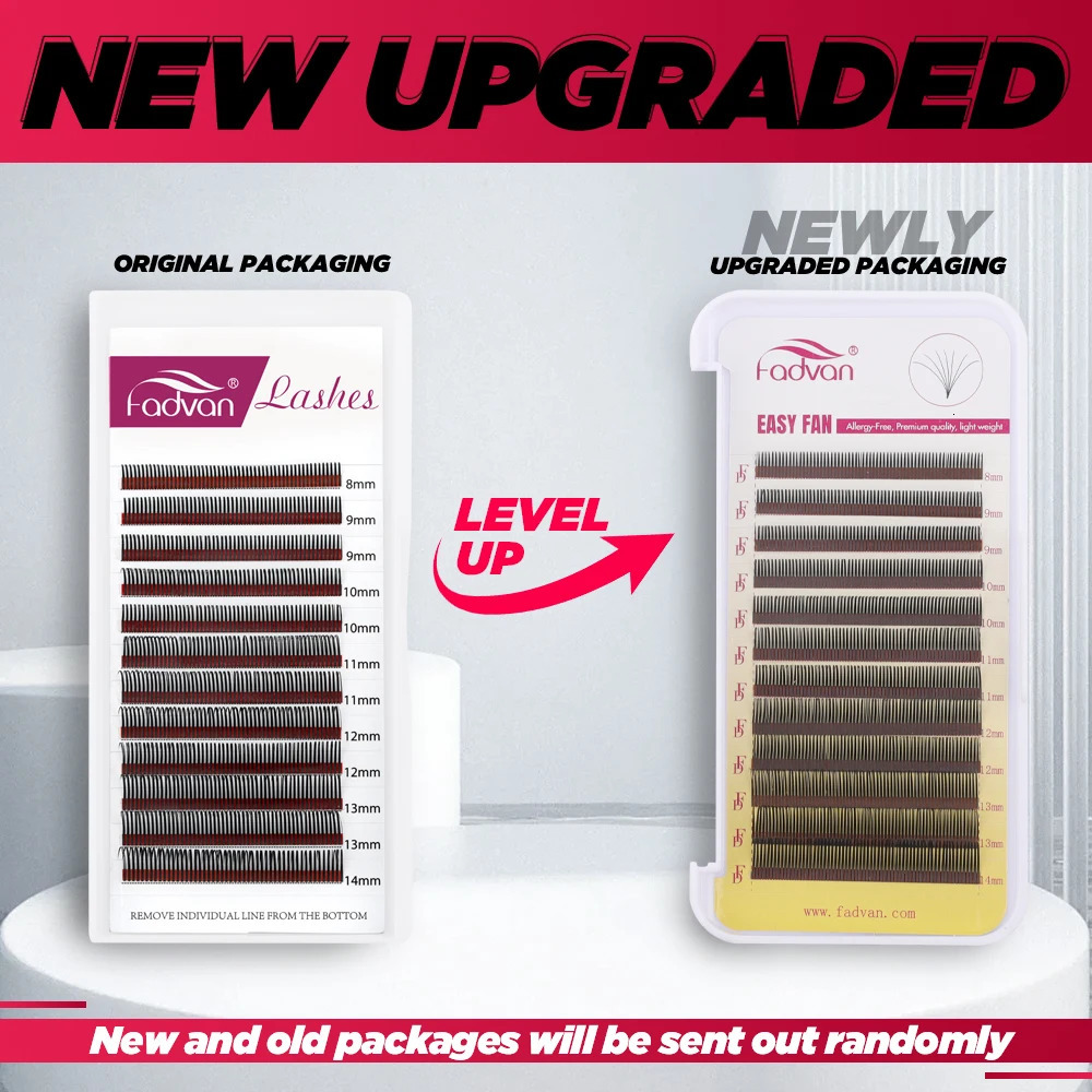 Fadvan 5D Spikes Fairy Flora Lashes Cluster Eyelash Grafting Individual Easy Fan s 250811