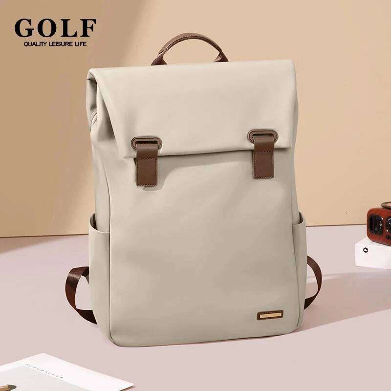 GOLF Elegant Backpack Aesthetic Backpacks Travel Waterproof Laptop 15 6 Inch Anti Theft Bags for Women Trend