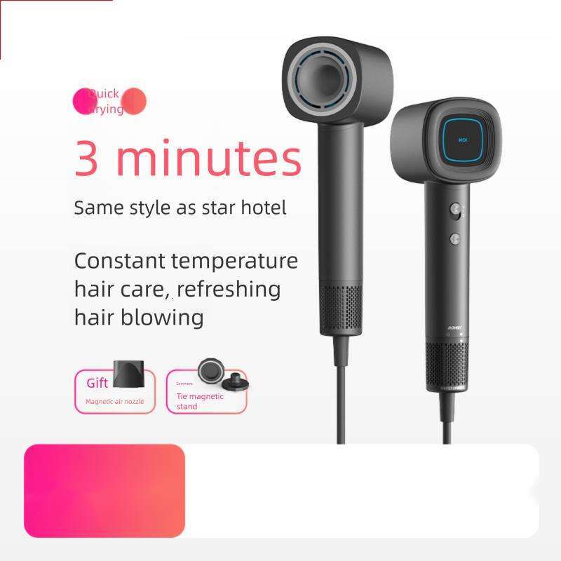 High-Speed Negative Ion Constant Temperature Quick-Dry Hairdryer Household Dryer Hair Care Non-Damaging