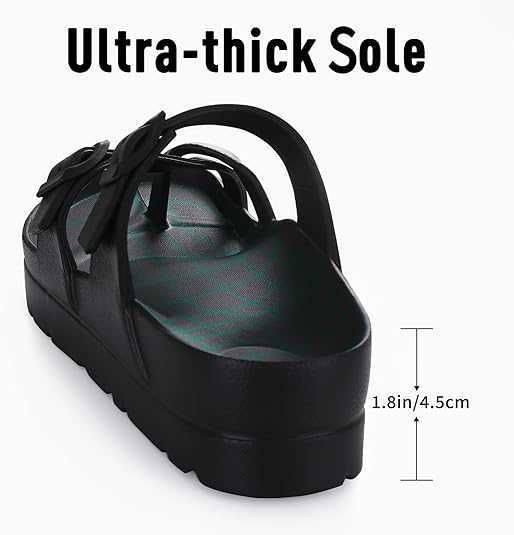 Ergonomic Footwear for Ladies: Breathable Foam Sandals Featuring High-Arch Cushioning & Secure Fastening System