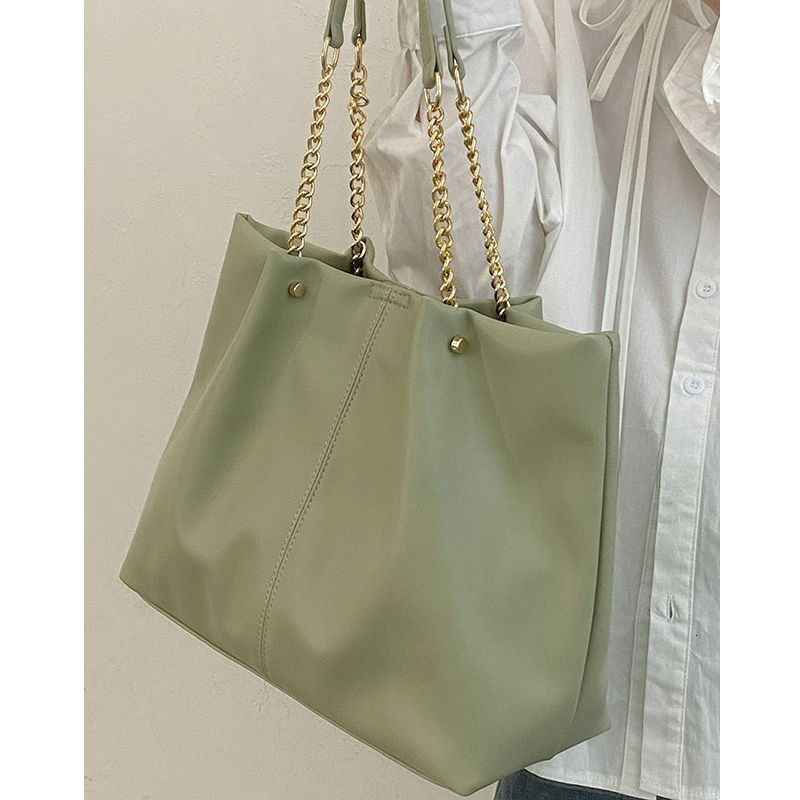 2025 Autumn New Soft Leather Handbag Large Capacity Women's Niche Texture College Student Class Handbag Shoulder Bag Women's Crossbody Bag D