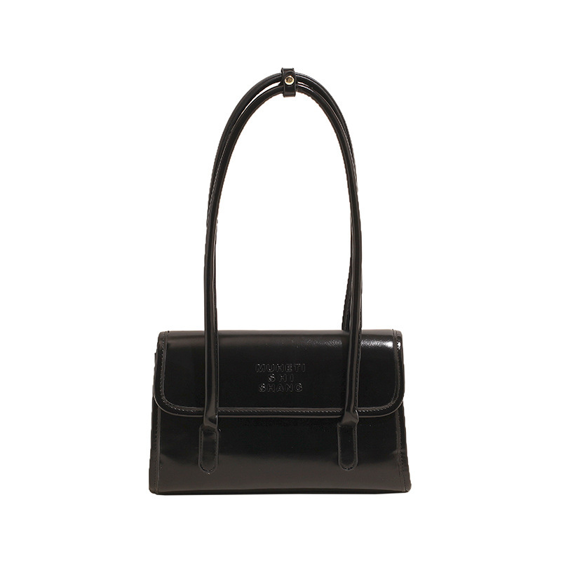 2025 Autumn Large Capacity Women's Bag New Simple Korean Edition Small and Unique Single Shoulder Underarm Bag Male Wenbao Women's Crossbody