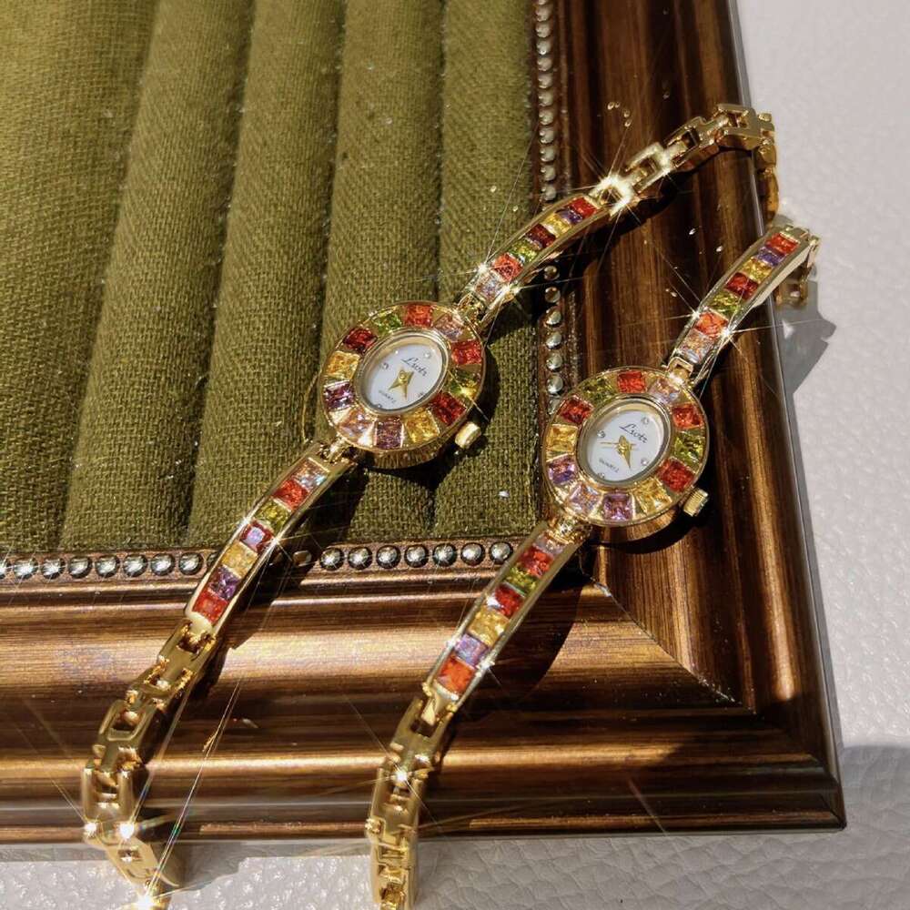 Vintage Niche Designer Fashion Ins Light Luxury TikTok High-end Women's Watches