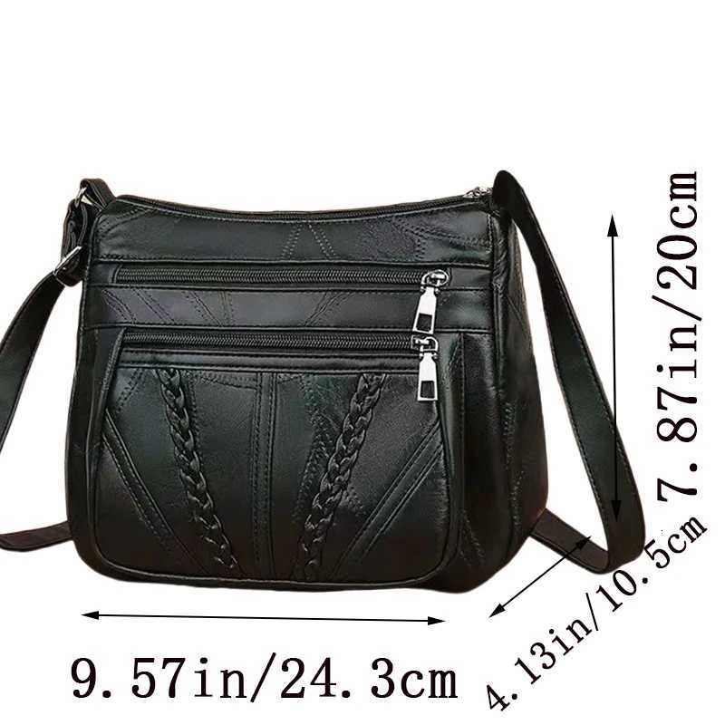 Soft texture small bag for men and women single shoulder bag versatile and fashionable crossbody bag Y250819