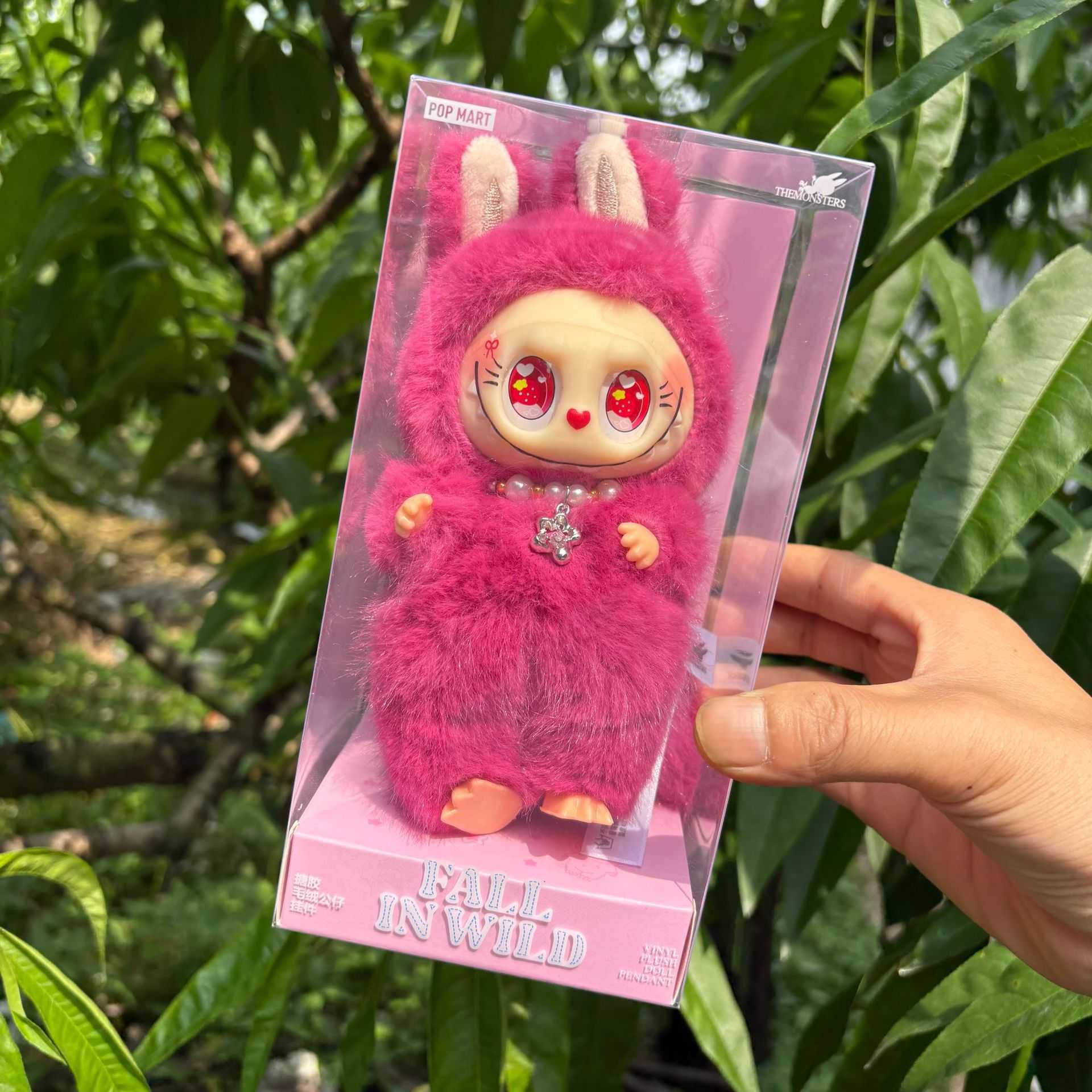 Labubu Bubble Labubu Red Leader Custom Doll Limited Edition Plush Toy L250820