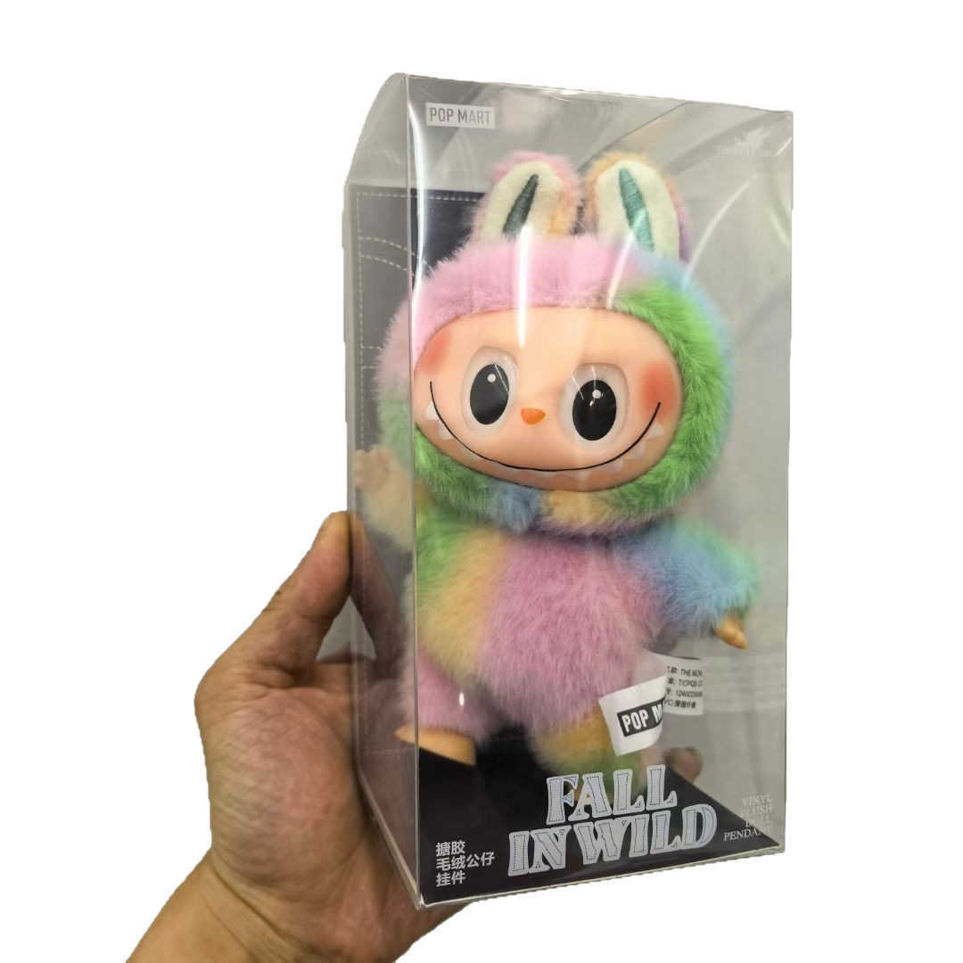 Bubble Labubumart Heartbeat Macaron 4th Generation Blind Box Vinyl Face Plush Doll Toy L250820