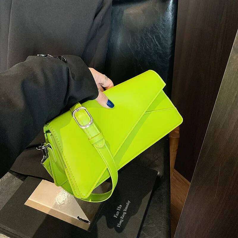 LEFTSIDE Small PU Leather Flap Shoulder Bag for Women 2025Winter New Trend Y2K Handbags and Purses Females Crossbody BagsLuxury bagtote bag
