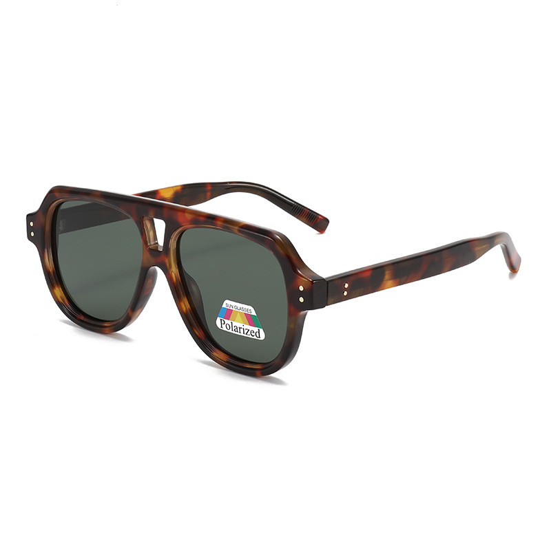 Designer Sunglasses For Men Women Round Sunglasses Big Frame UV400 Protection Sunglasses Luxury Polarized Goggle Pilot Eyewear P30210