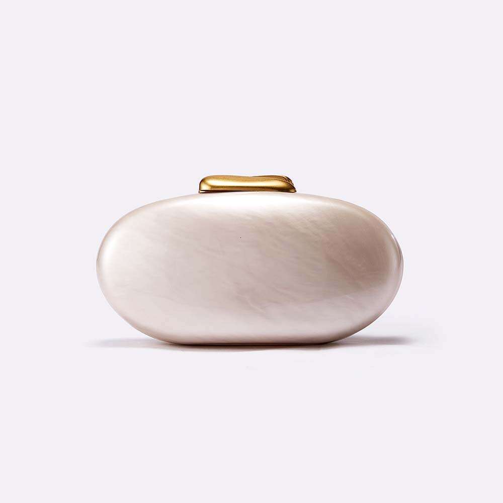 Women's 2025 New Single Shoulder Designer Crossbody Irregular Shell Acrylic Bags Fashion Wedding Evening Clutch Bag